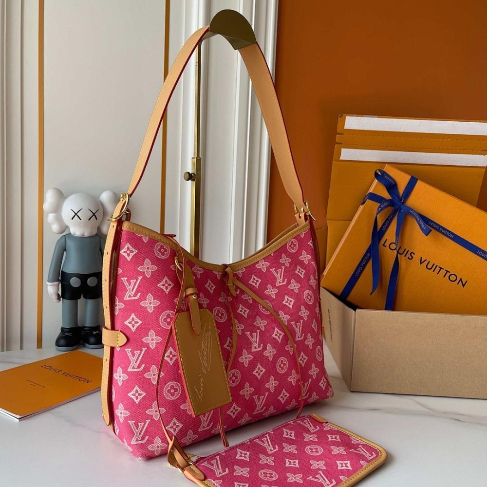 Stylish Monogram Leather Crossbody Bag