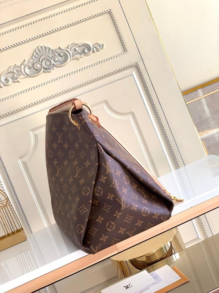 Stylish Gold Leather Top Handle Bag 46x32x24cm