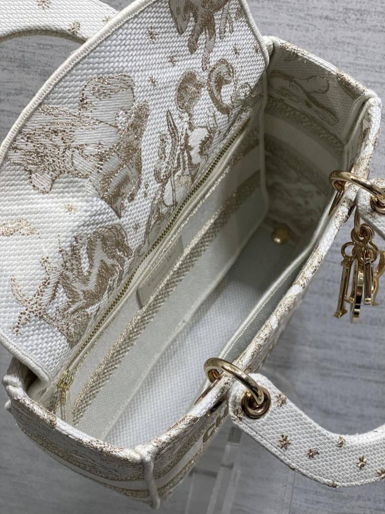 Gold Embroidered Top Handle Bag Style 1581531087