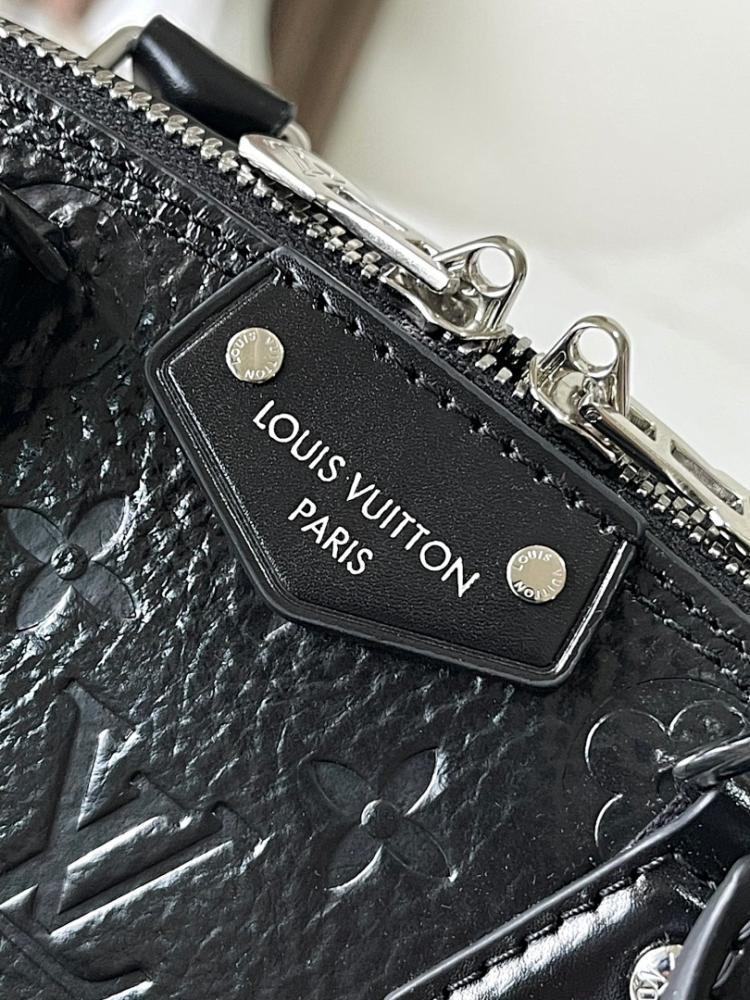 Alma Monogram Leather Crossbody Bag Style 160344635