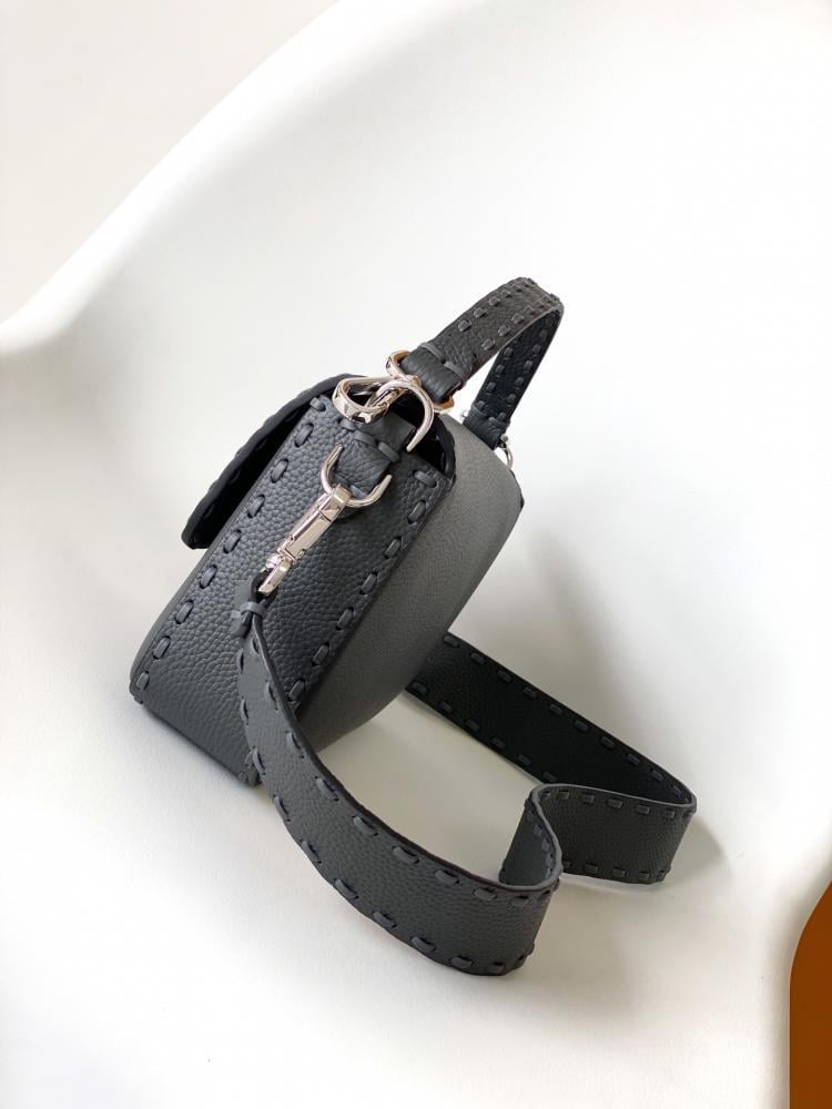 Classic Leather Top Handle Bag Style 961579124