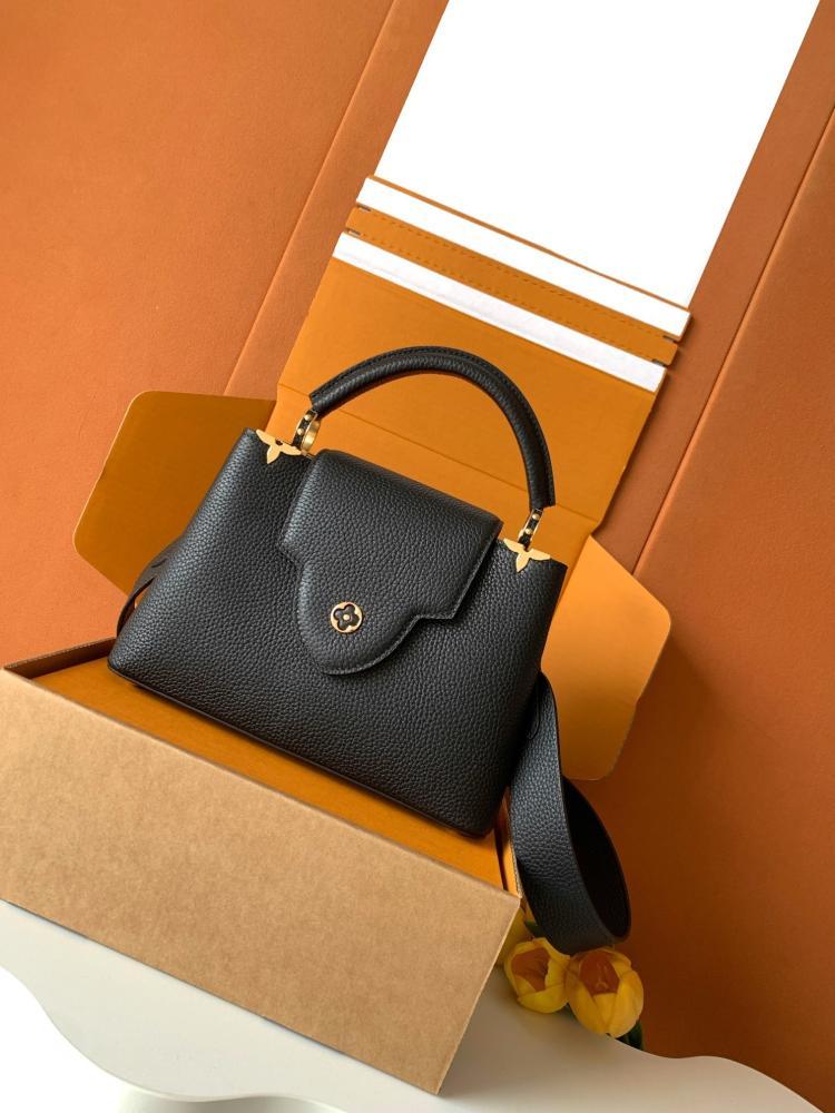 Leather Top Handle Bag Style 3110237