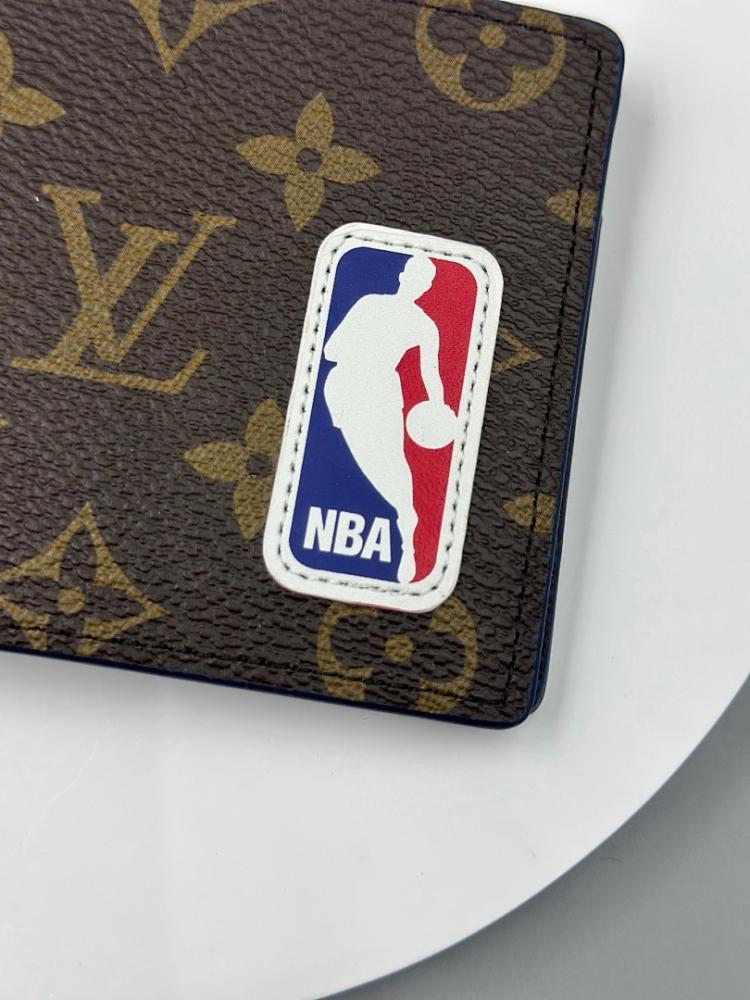 Luxury Monogram Leather Wallet 11.5x9x1.5cm
