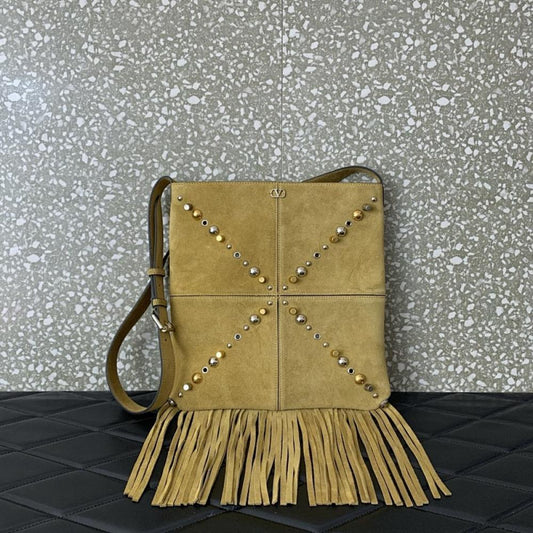 Studded Leather Crossbody Bag Style 1948300274