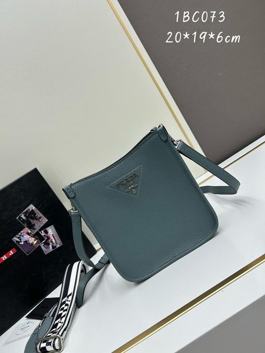 Luxury Elegant Printed Leather Shoulder Bag 20x19x6cm