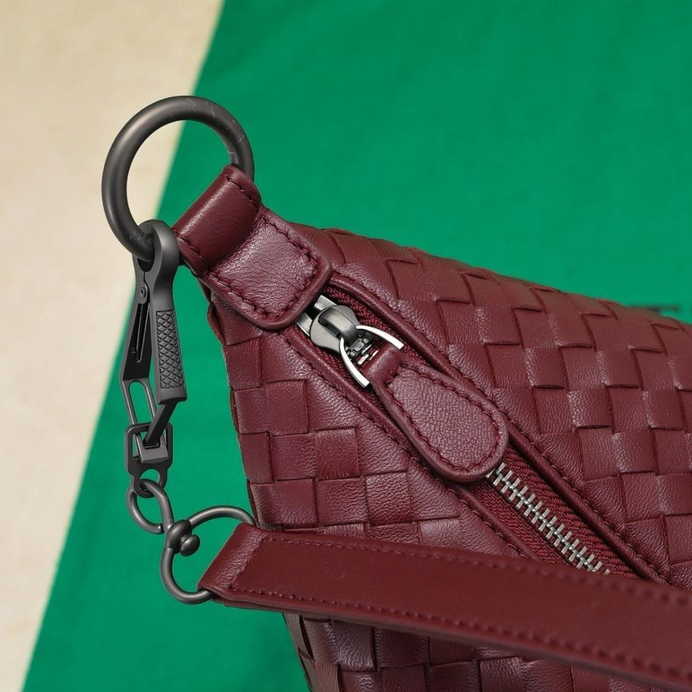 Luxury Woven Leather Shoulder Bag