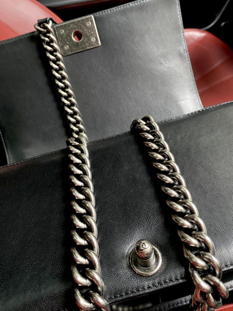 Classic Leather Top Handle Bag Style 710296858