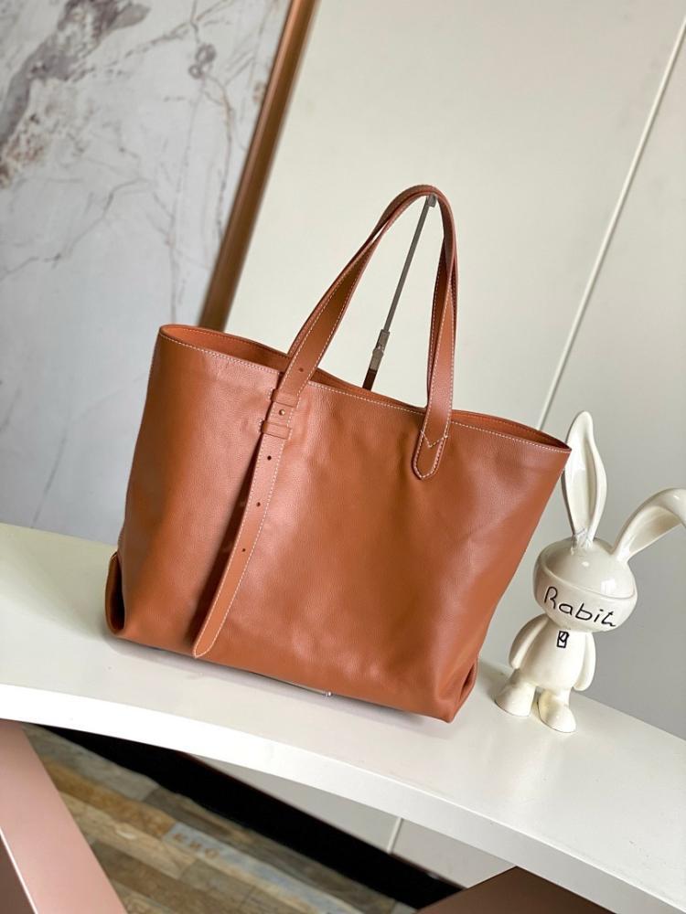 Luxury Stylish Leather Shoulder Bag 47x30x14cm