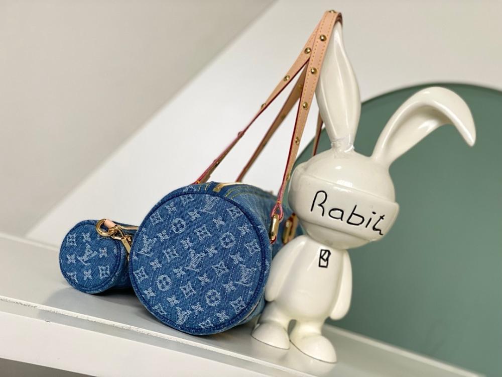 Modern Italian-Inspired Canvas Top Handle Bag 27x11x13cm