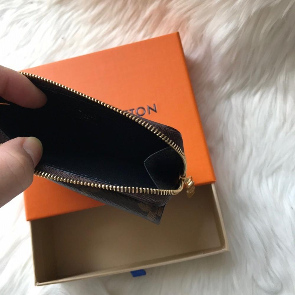 Luxury Leather Top Handle Bag 13x9.5x2.5cm