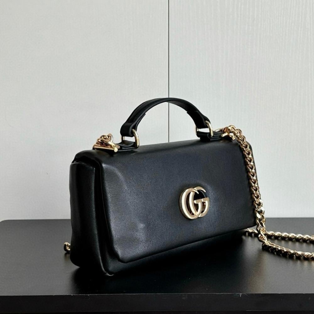 Stylish Premium Leather Crossbody Bag 21x12.5x4.5cm