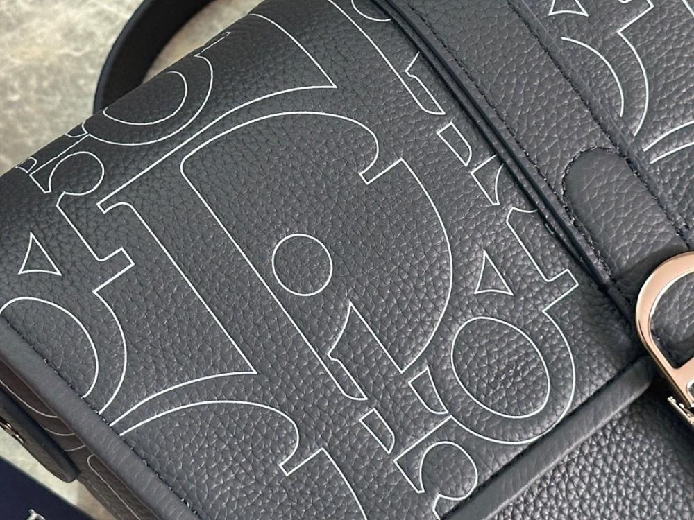 Luxury Stylish Black Calfskin Bag