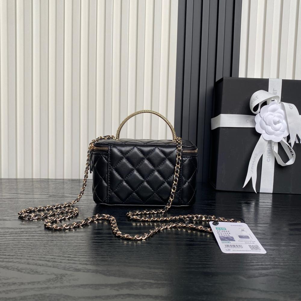 Lambskin Top Handle Bag Style 1015286178