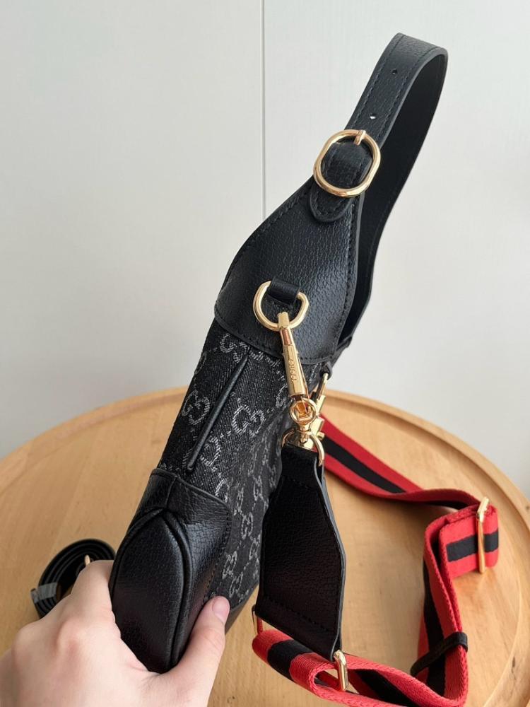 Classic Gold Leather Shoulder Bag