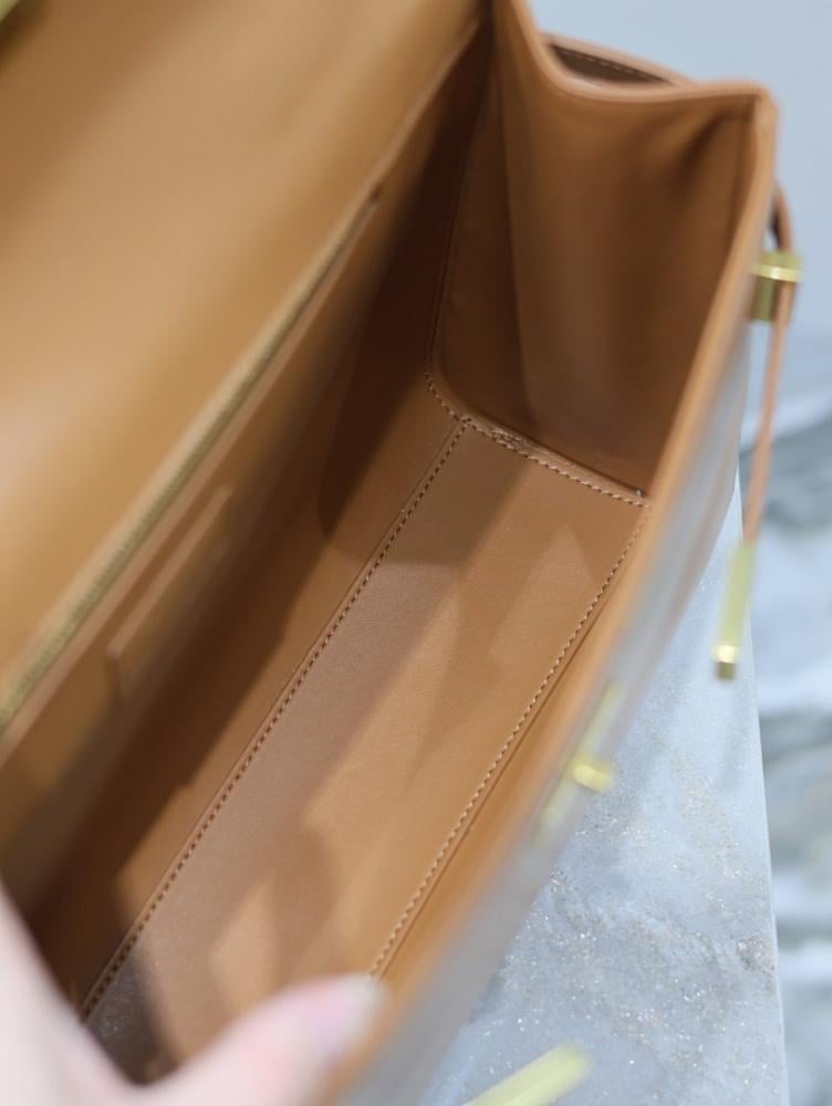 Modern Elegant Leather Shoulder Bag 32x23x10.5cm