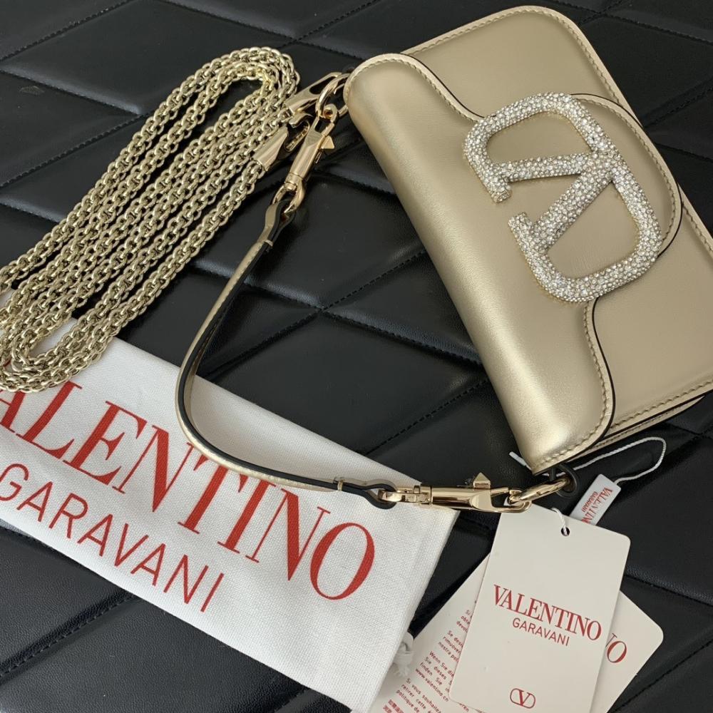 Crystal-Embellished Calfskin Wallet Style 406996679