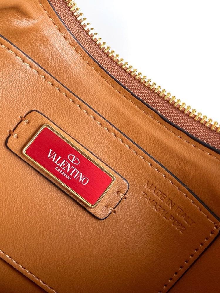 Classic Brown Embroidered Leather Bag