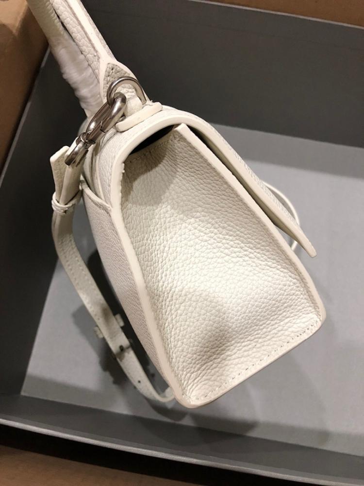 Modern Stylish Leather Top Handle Bag 19x8x21cm