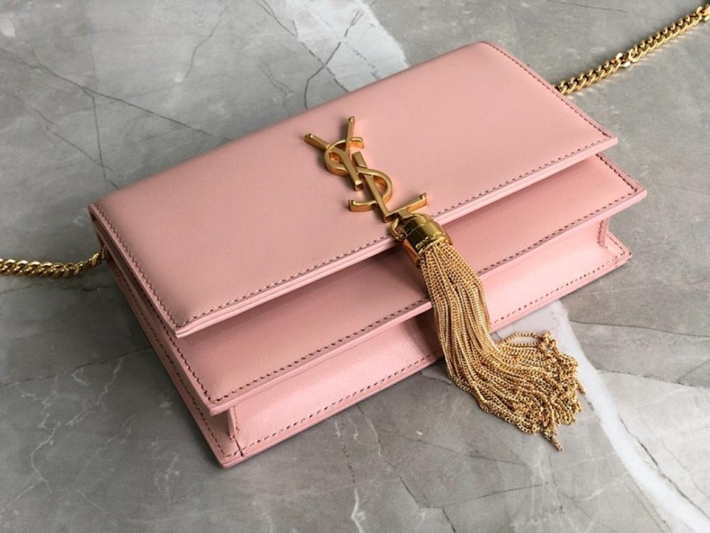 Elegant Leather Top Handle Bag 19x12.5x4cm