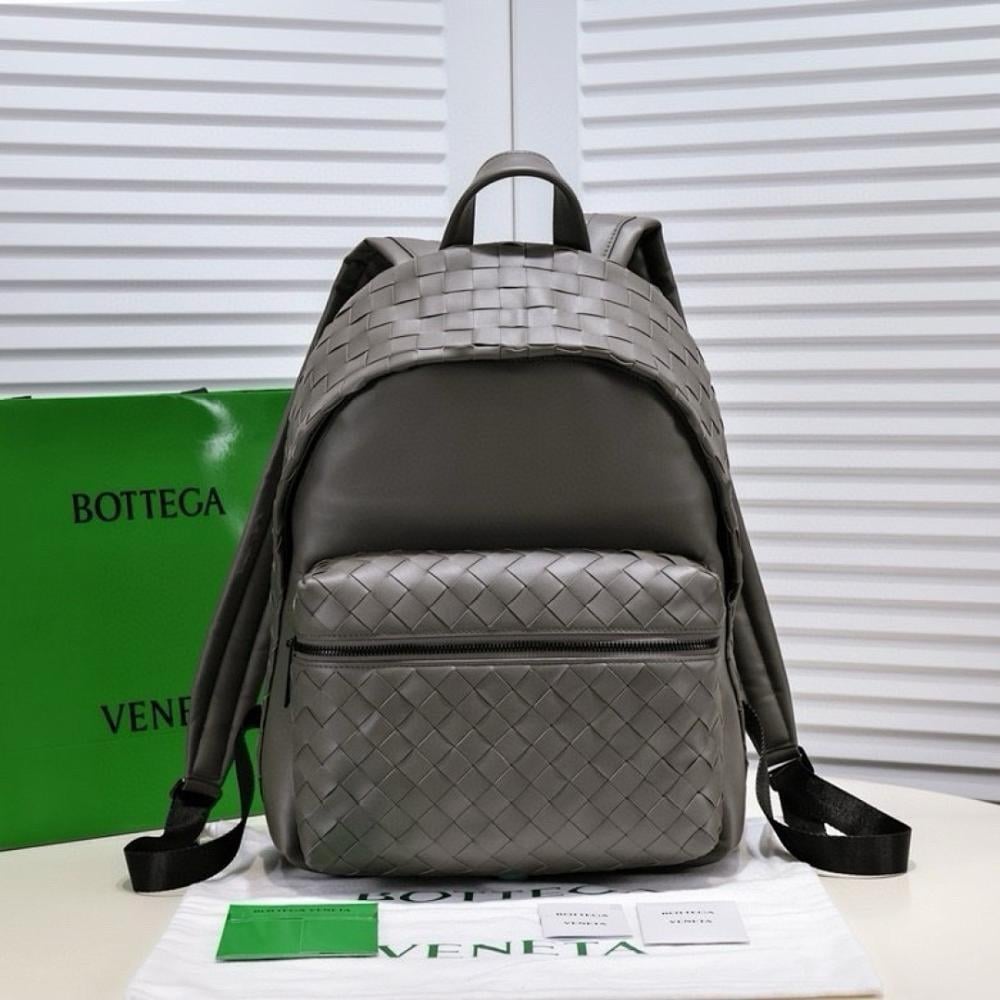 Modern Woven Calfskin Backpack