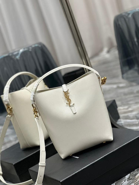 Modern Calfskin Bucket Bag