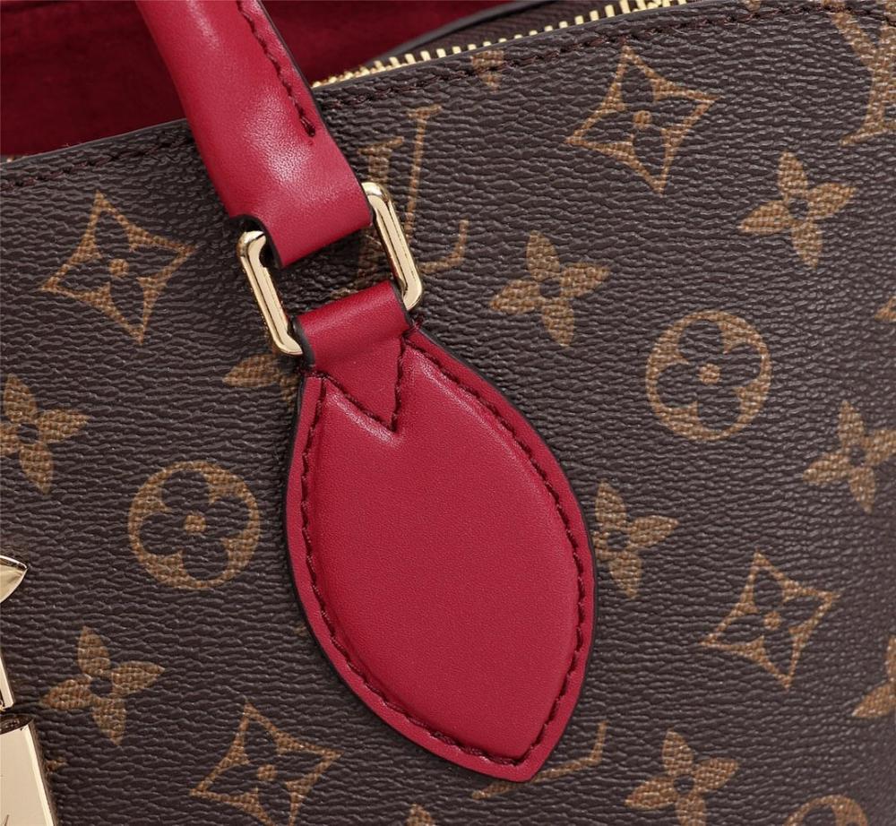 Modern Monogram Leather Tote Bag 36x28x17cm