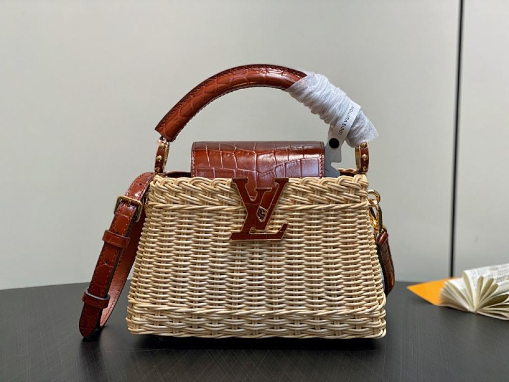 Leather Top Handle Bag Style 617862876