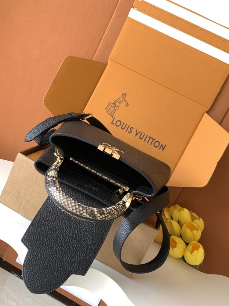 Calfskin Top Handle Bag Style 130075766