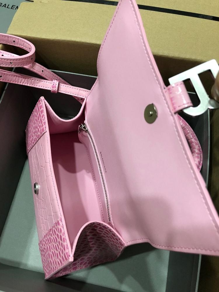 Luxury Refined Leather Top Handle Bag 23x10x24cm
