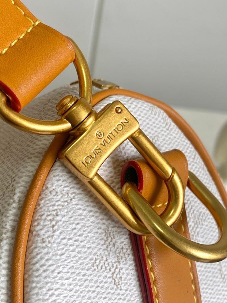Modern Luxury Monogram Leather Shoulder Bag 25x15x11cm