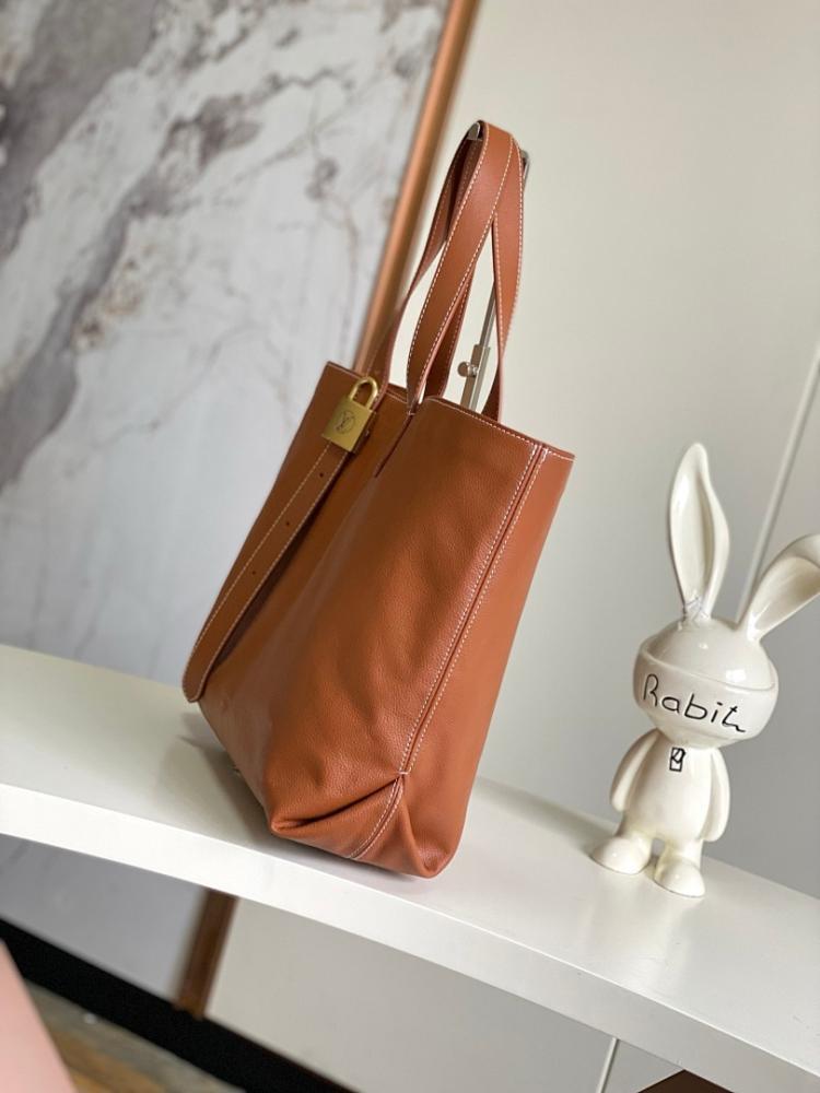 Luxury Stylish Leather Shoulder Bag 47x30x14cm