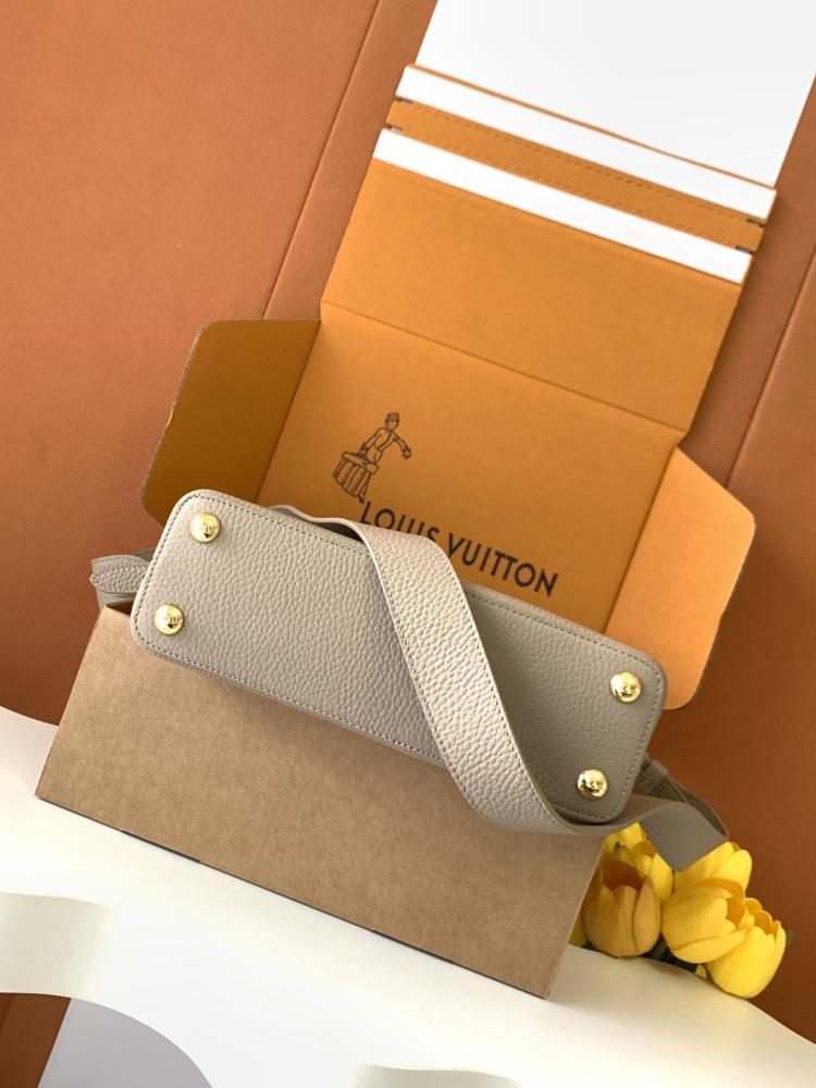 Gold Leather Top Handle Bag Style 1403337057