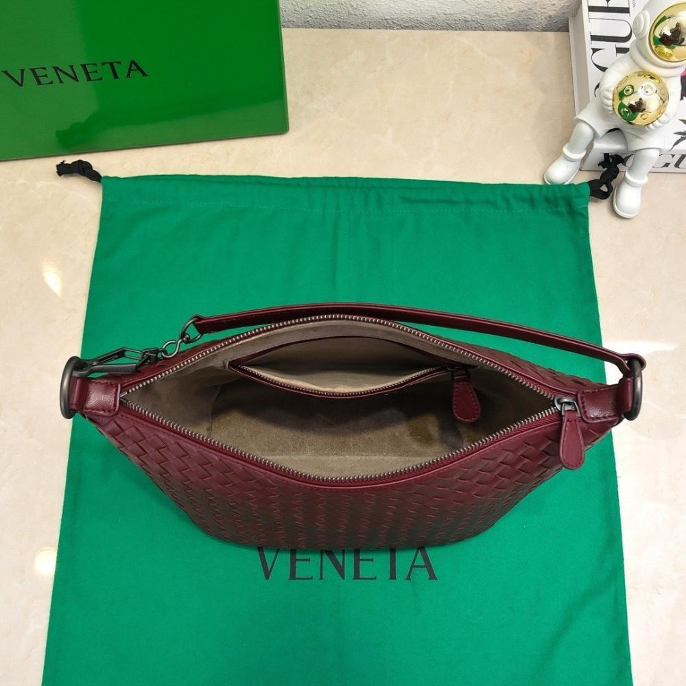Luxury Woven Leather Shoulder Bag