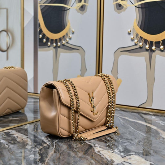 Loulou Leather Shoulder Bag 24x14x6cm Style 1516885897