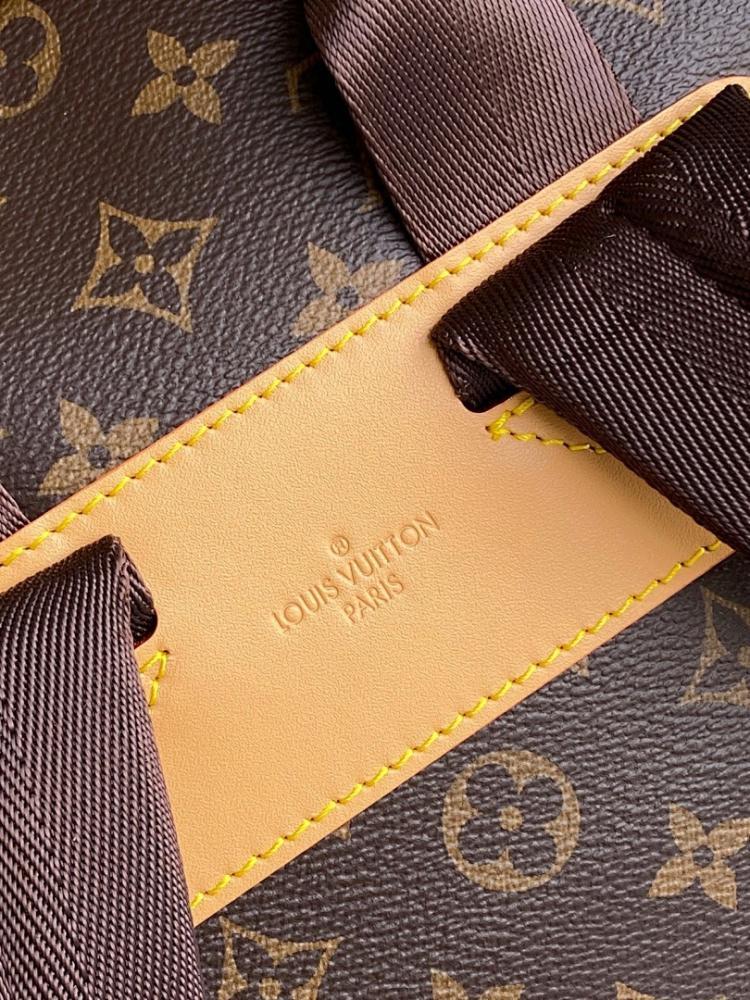 Modern Refined Monogram Top Handle Bag 34x40x17cm
