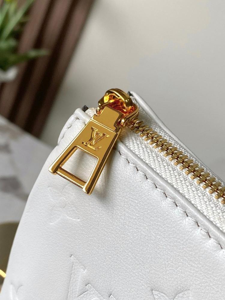 Modern Luxury Monogram Leather Top Handle Bag 26x20x12cm