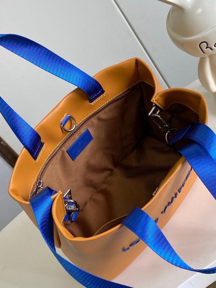Modern Refined Leather Tote Bag 25x19x11cm