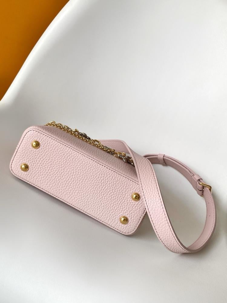 Leather Top Handle Bag Style 382162671