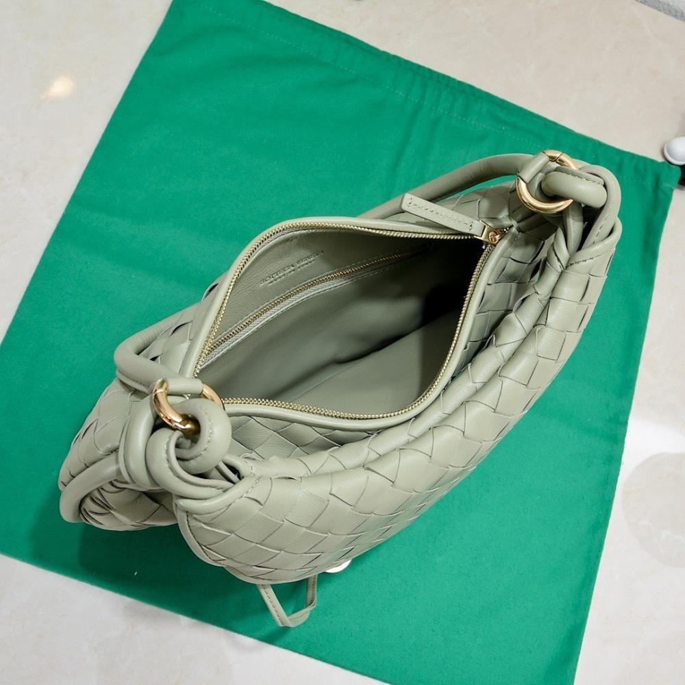 Bobby Woven Leather Shoulder Bag 36x25x10cm