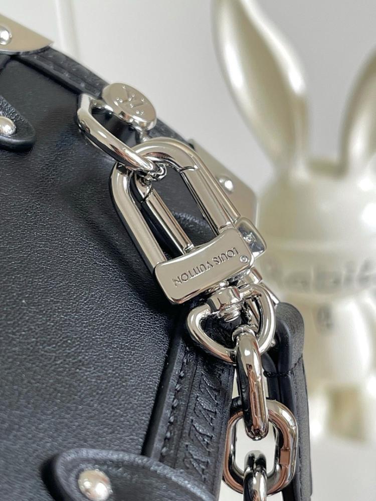 Luxury Silver Lambskin Crossbody Bag