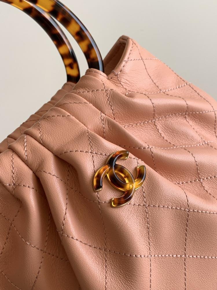 Quilted Lambskin Top Handle Bag Style 404324305