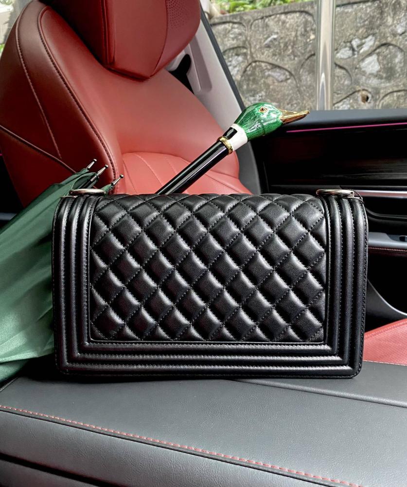 Classic Leather Top Handle Bag Style 710296858