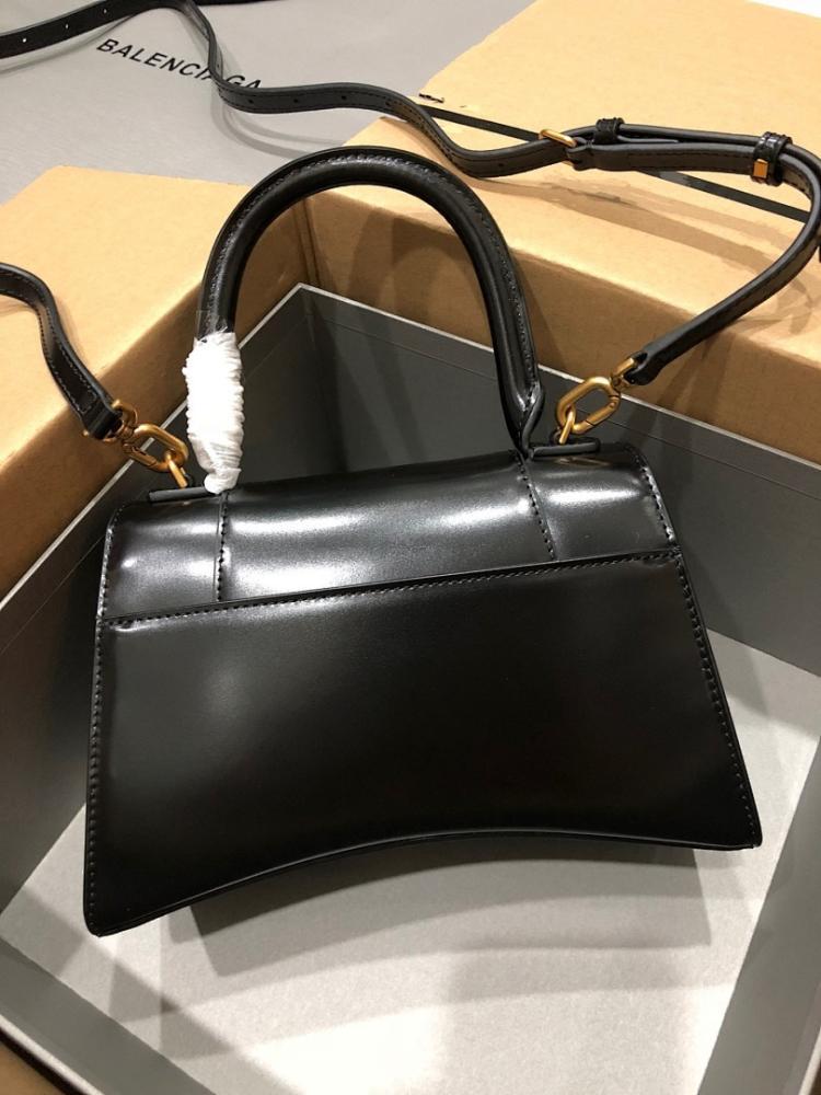 Modern Elegant Leather Top Handle Bag 23x10x24cm