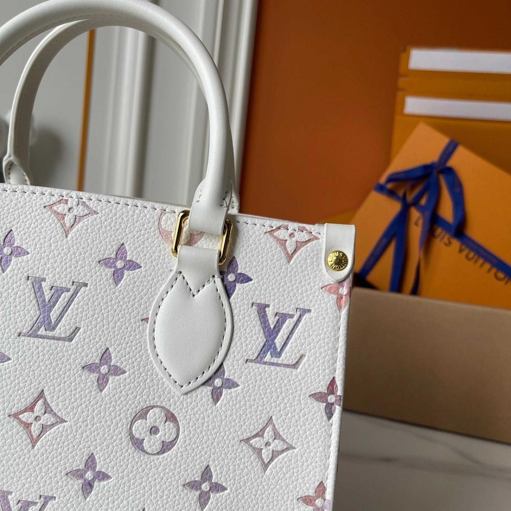 OnTheGo Monogram Leather Shoulder Bag 25x19x11.5cm Style 2138878639