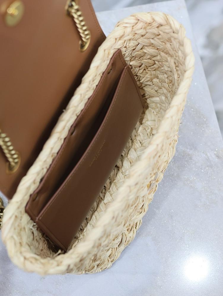 Luxury Woven Leather Shoulder Bag