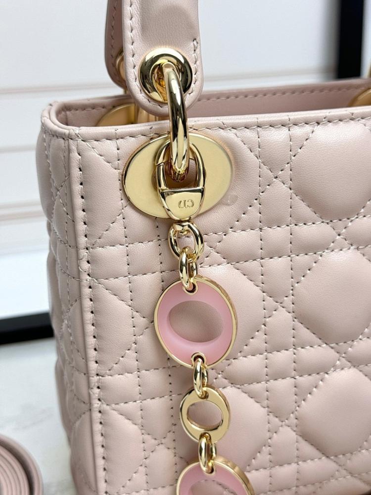 Luxury Embroidered Lambskin Shoulder Bag