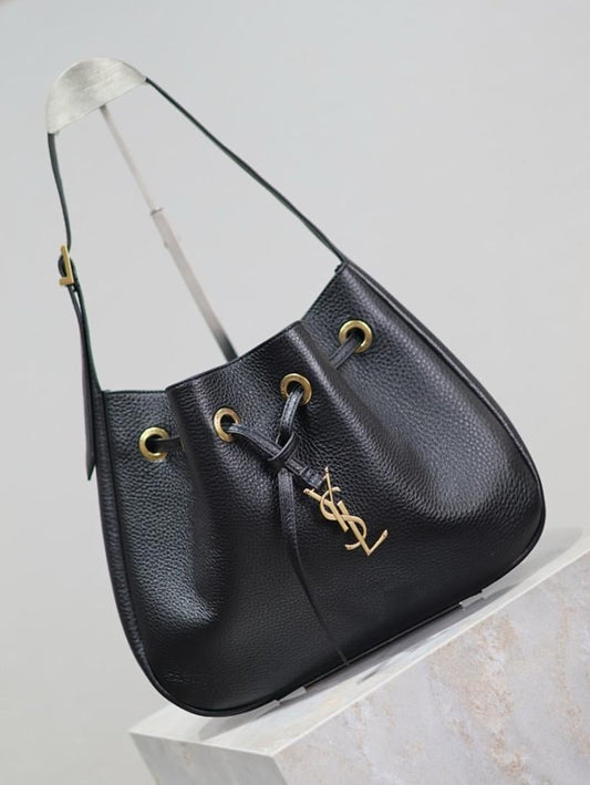 Luxury Refined Leather Shoulder Bag 30x25x3cm
