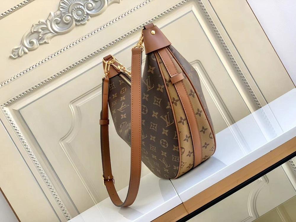 Luxury Stylish Monogram Shoulder Bag Pink 38x30x10cm