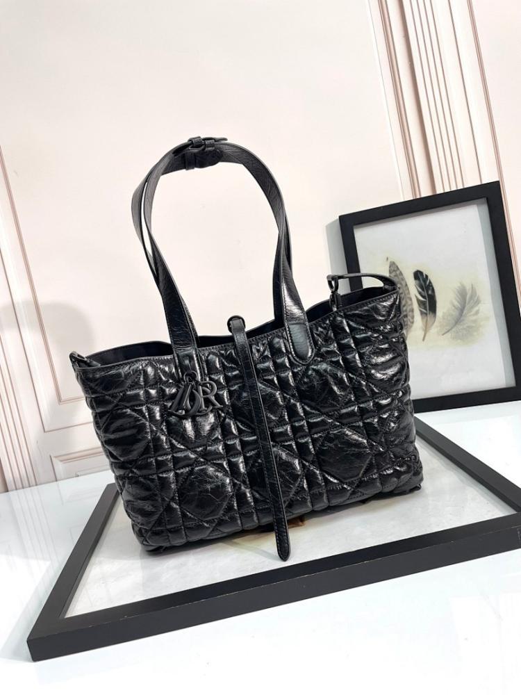 Italian-Inspired Luxury Black Calfskin Crossbody Bag 28.5x21.5x19cm