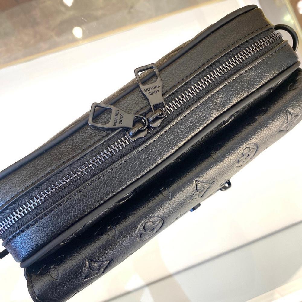 Stylish Leather Shoulder Bag 24x17x5cm